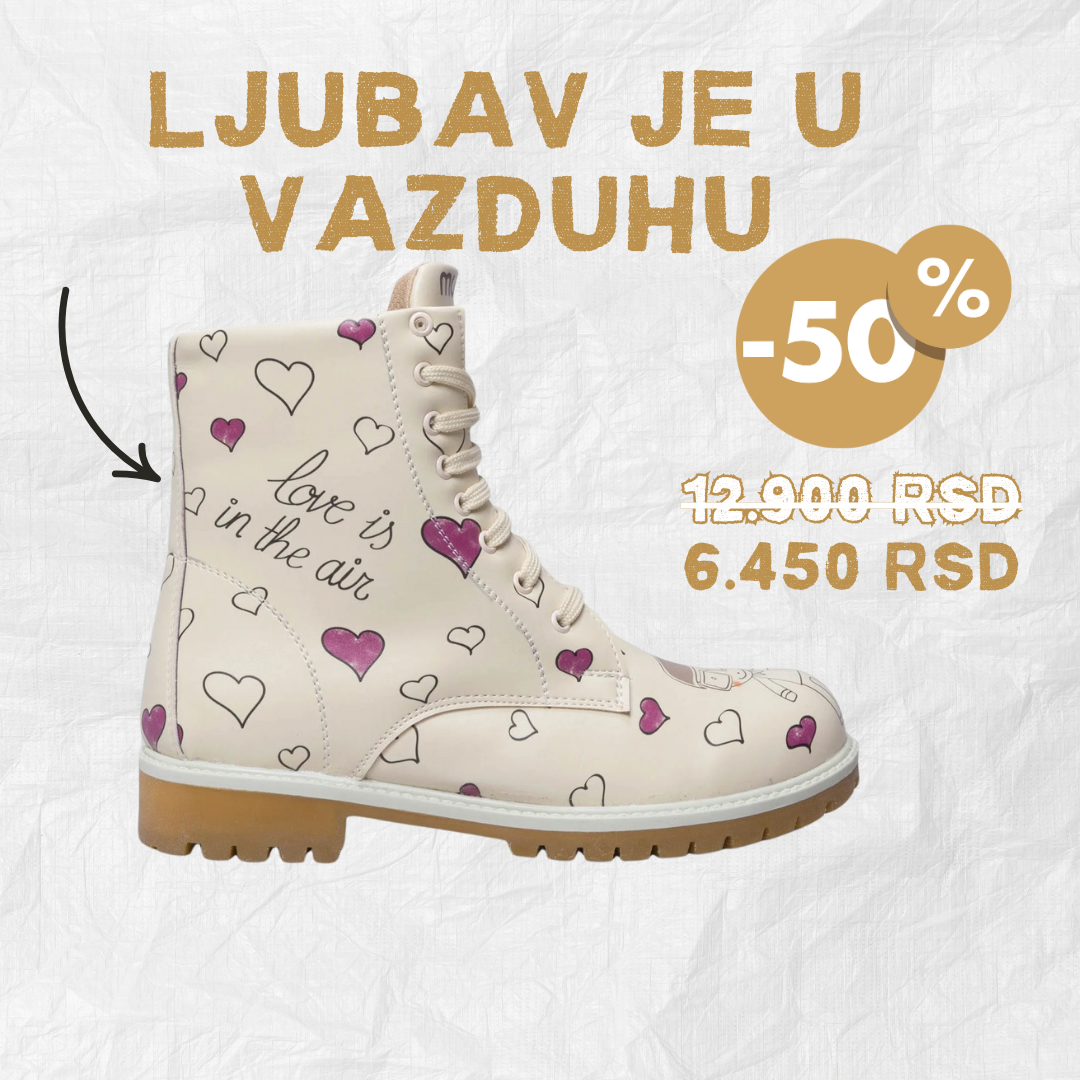 Ljubav je u vazduhu - ženske čizme (-50%)
