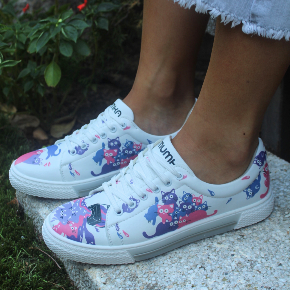 Mačke svuda - ženske patike (-20%)