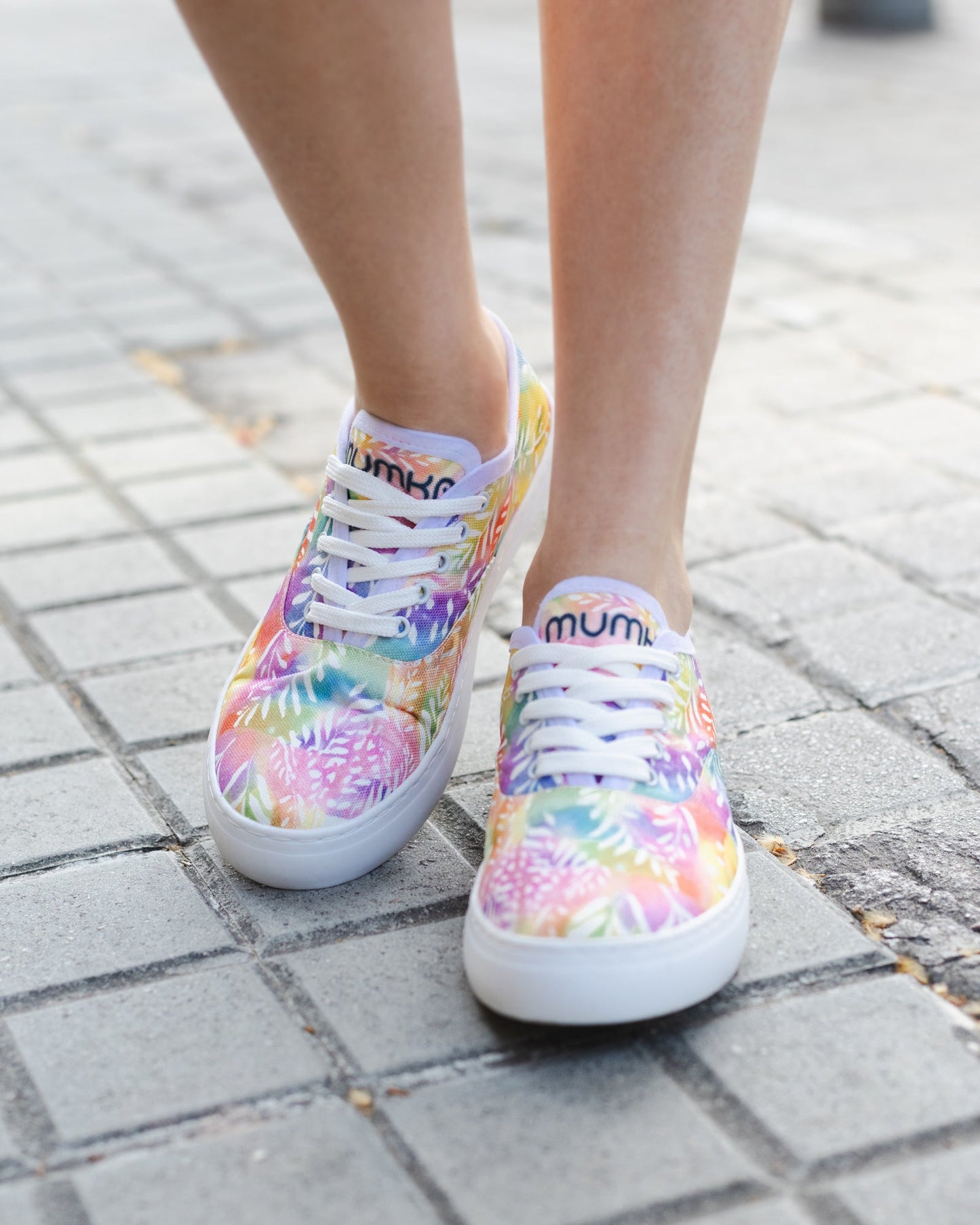 Tie Dye 80s - platnene ženske patike (-25%)