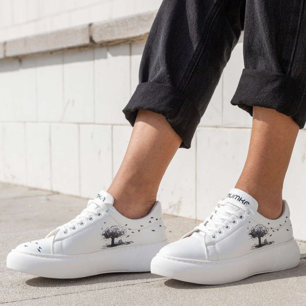 Pejzaž ljubavi - ženske patike sa platformom (-25%)