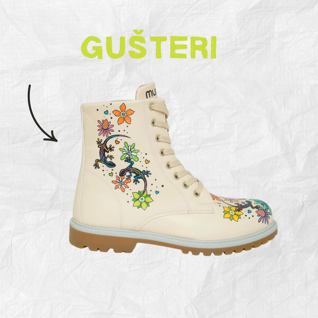 Gušteri - ženske čizme (50%)
