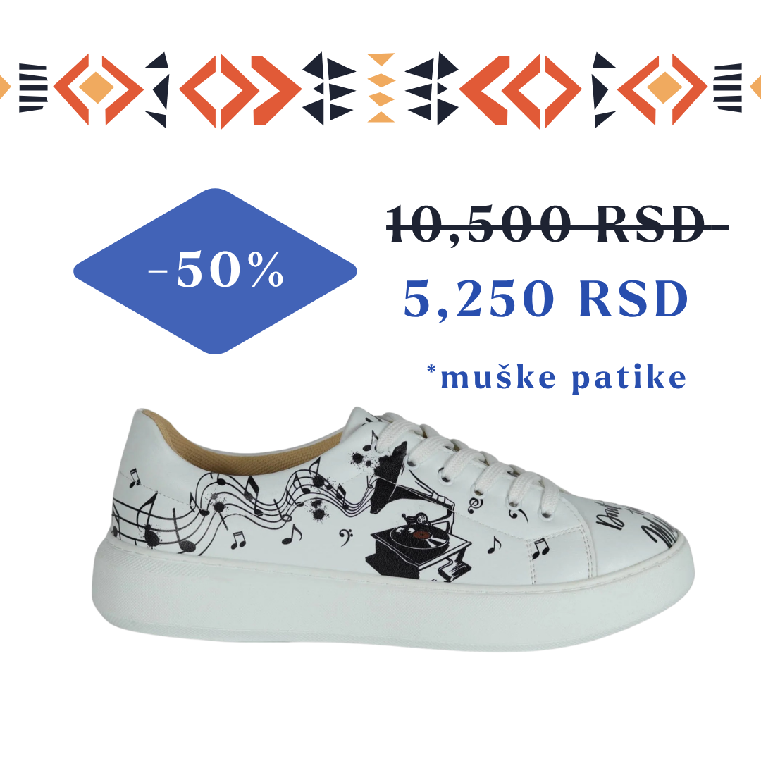 Muzika - muške patike (-50%)