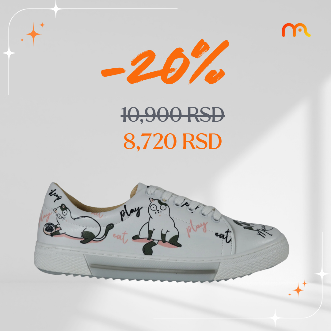 Mačji život - ženske patike (-20%)