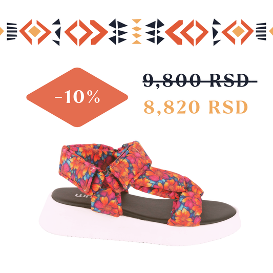 Cvet narandže - ženske sandale (-10%)