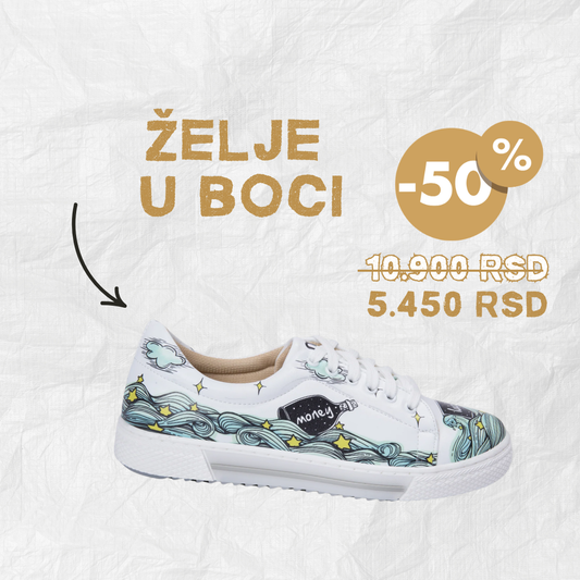 Želje u boci - ženske patike (-50%)