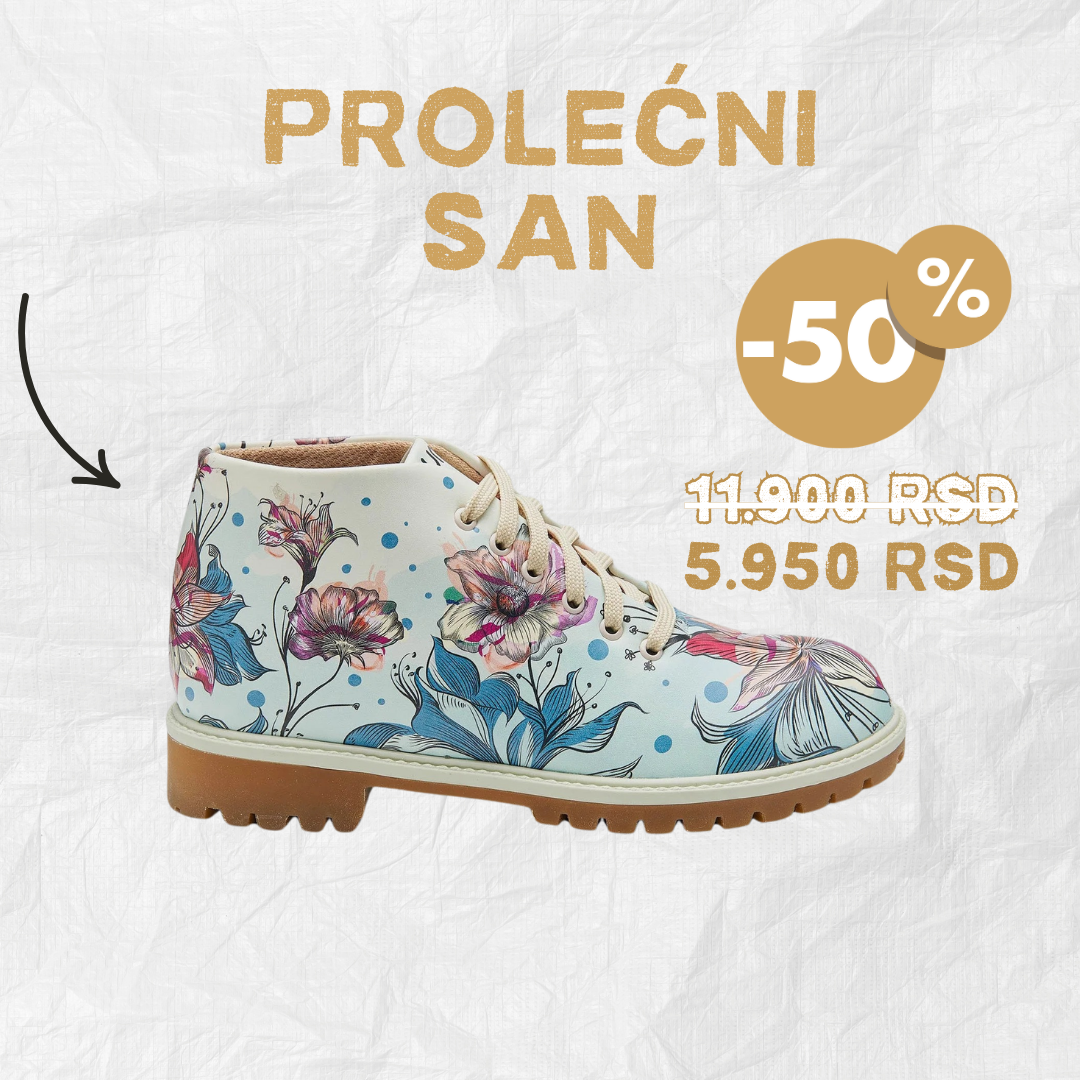 Prolećni san - ženske cipele  (-50%)