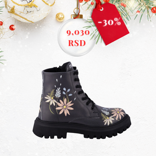 Poljsko cveće - ženske čizme  (-30%)