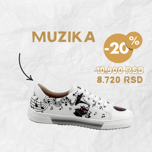 Muzika - ženske patike (-20%)