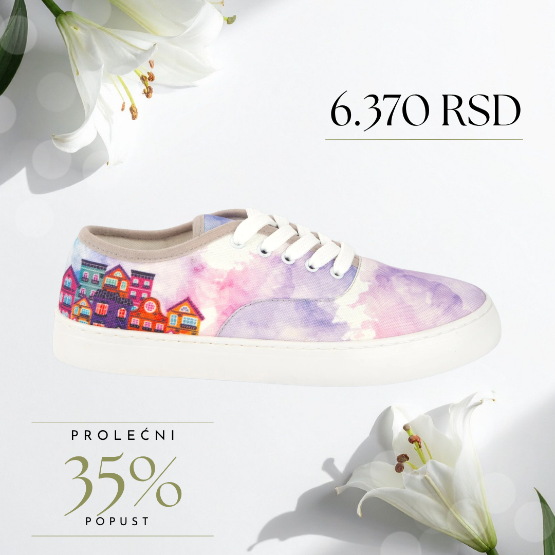 Evropske kuće - platnene ženske patike (-35%)