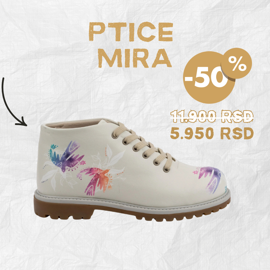 Ptice mira - ženske cipele  (-50%)