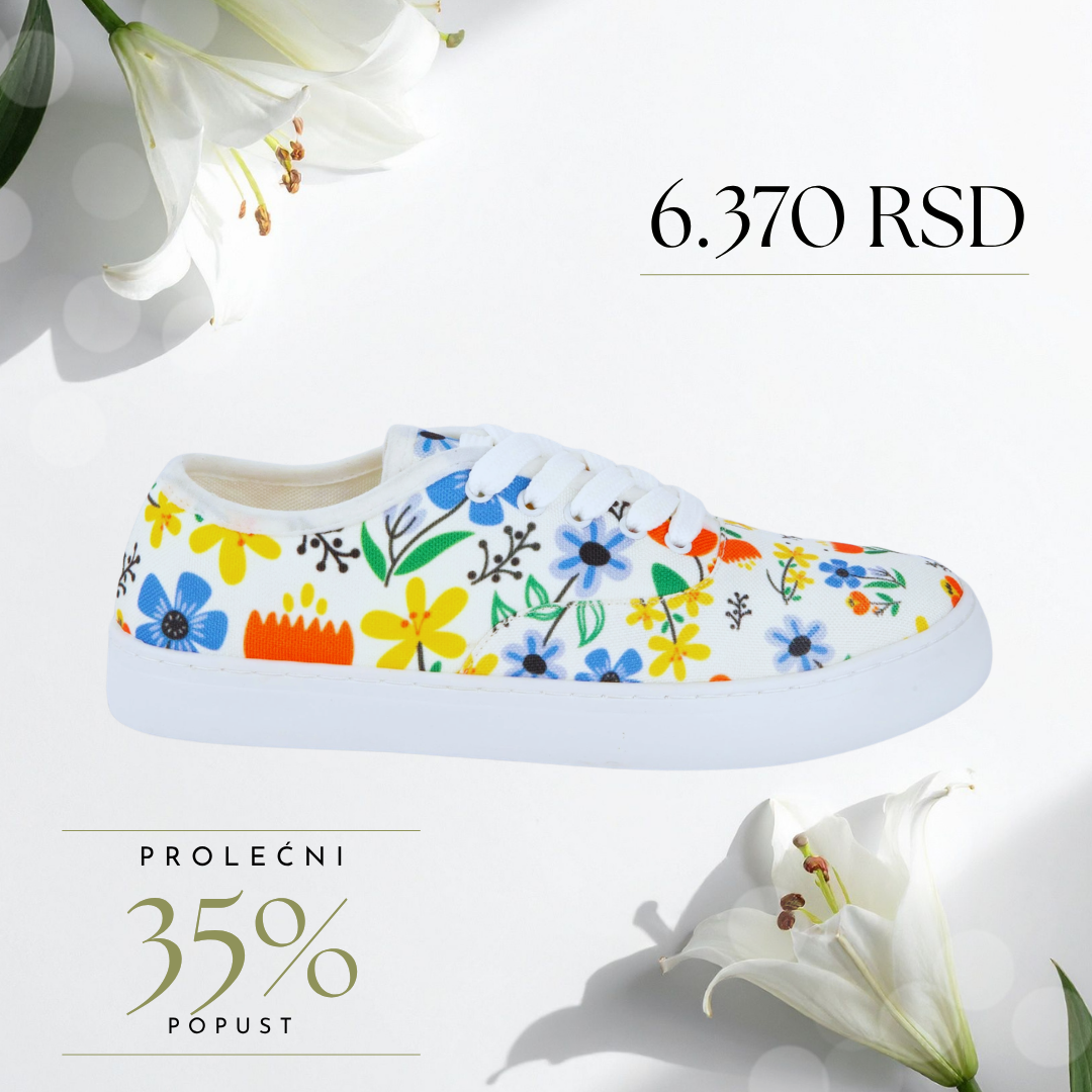 Girl Power - platnene ženske patike (-35%)