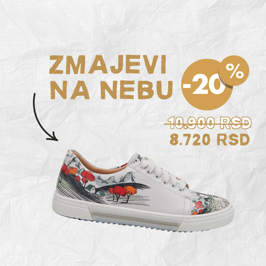Zmajevi na nebu - ženske patike (-20%)