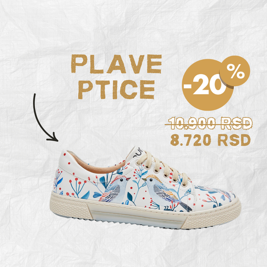 Plave ptice - ženske patike (-20%)