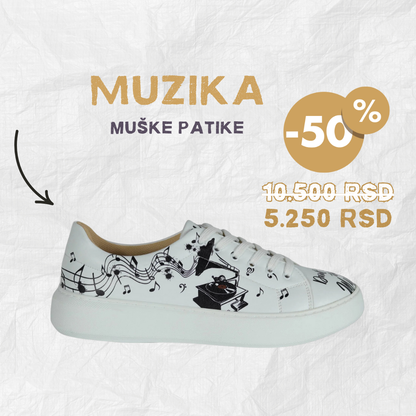 Muzika - muške patike (-50%)