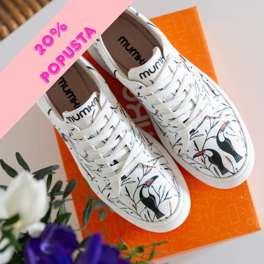 Tropska ptica - ženske patike sa platformom (-20%)