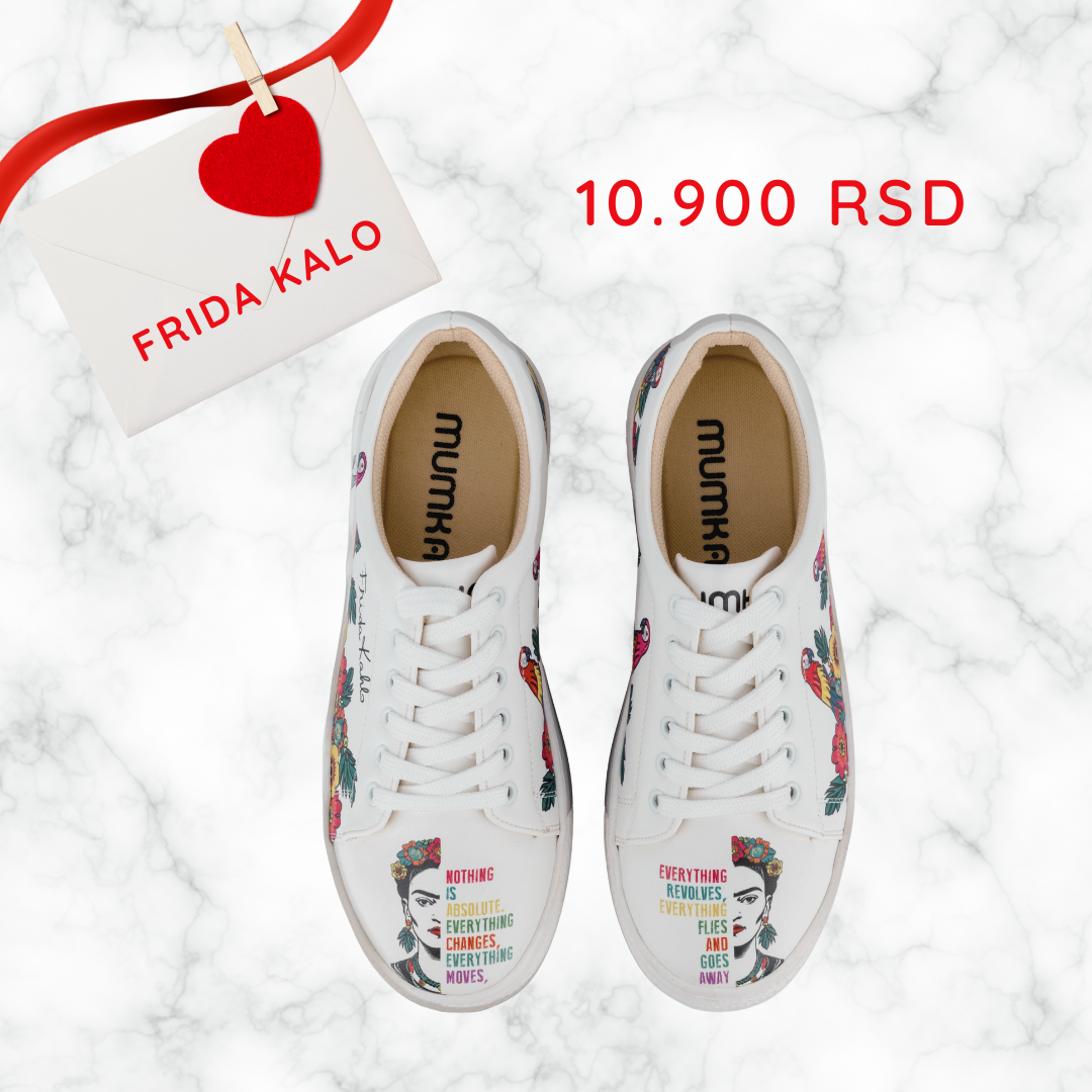 Frida Kalo - Ništa nije apsolutno- ženske patike