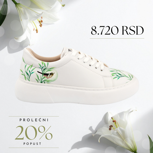 Ptičica - ženske patike sa platformom (-20%)