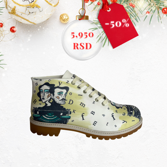 Zaljubljeni u slova - ženske cipele  (-50%)