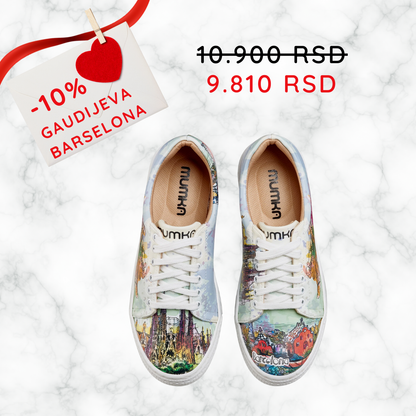 Gaudijeva Barselona - ženske patike (-10%)