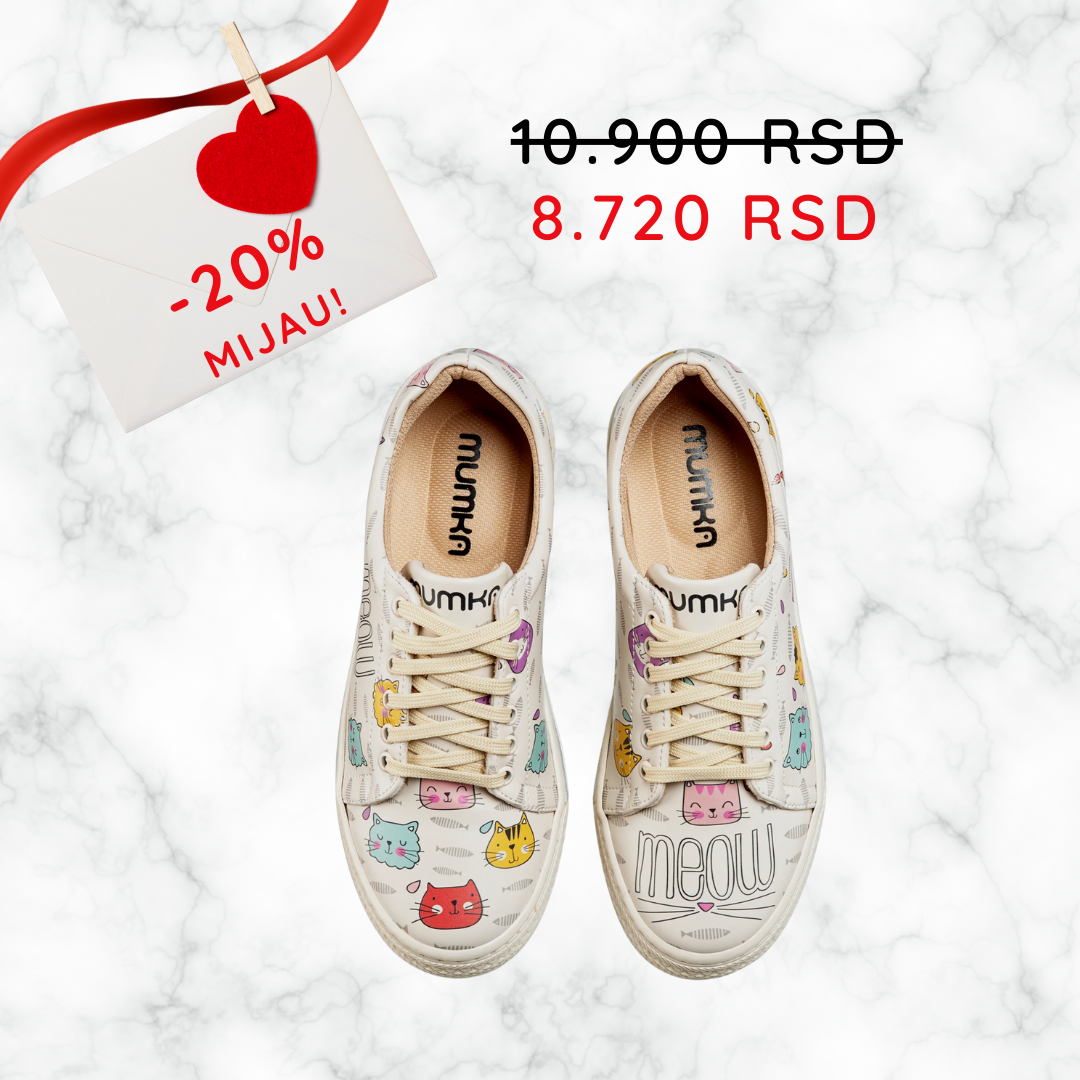 Mijau! - ženske patike (-20%)
