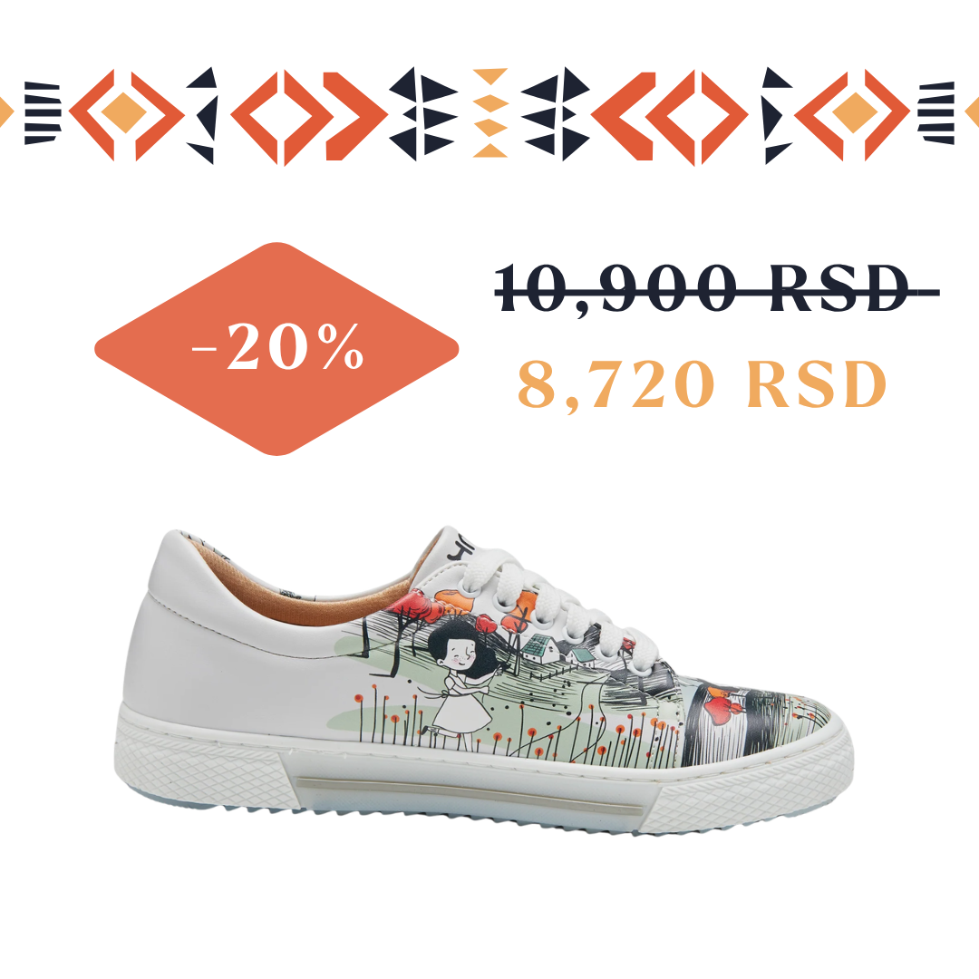 Zmajevi na nebu - ženske patike (-20%)