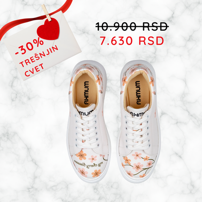 Trešnjin cvet - ženske patike sa platformom  (-30%)