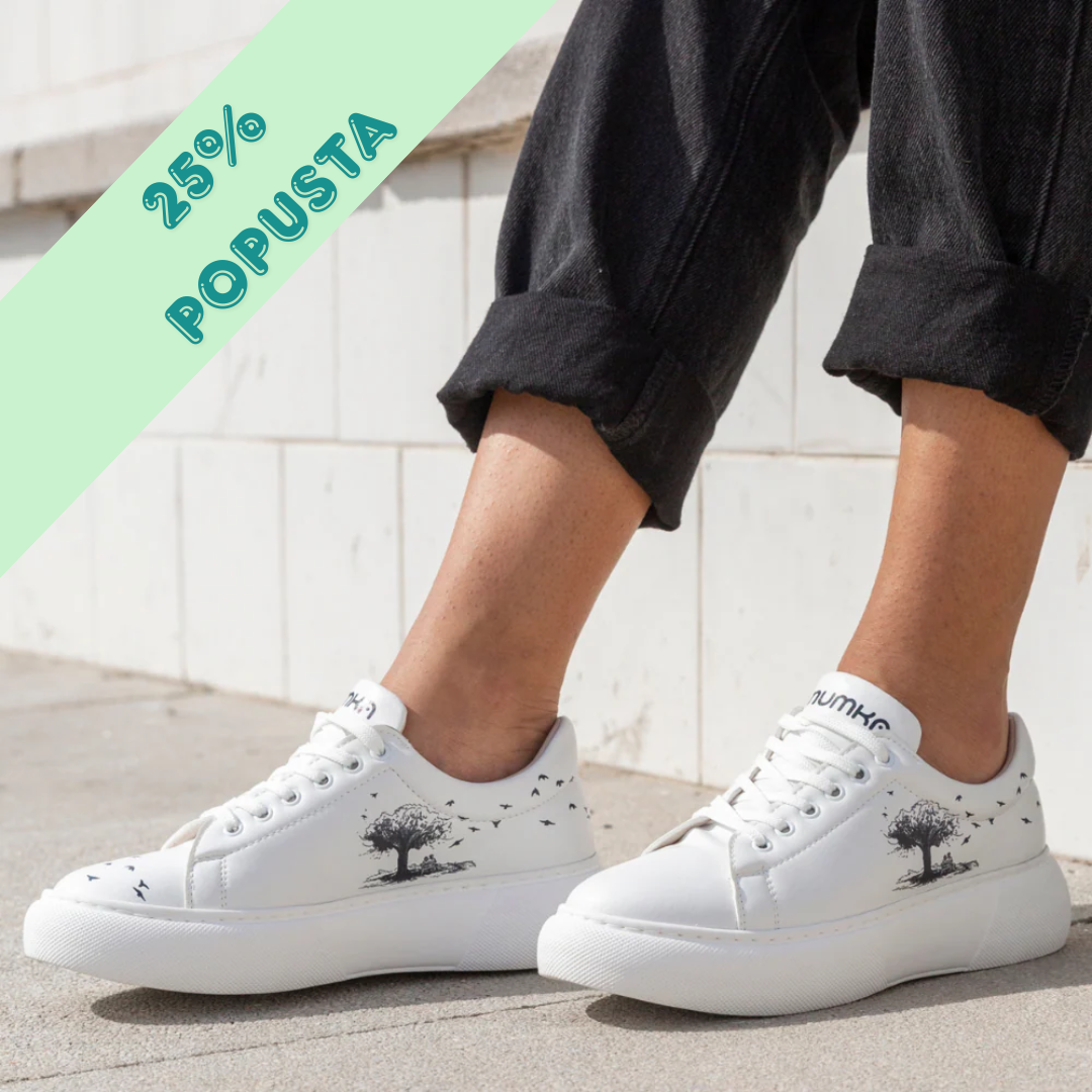 Pejzaž ljubavi - ženske patike sa platformom (-25%)