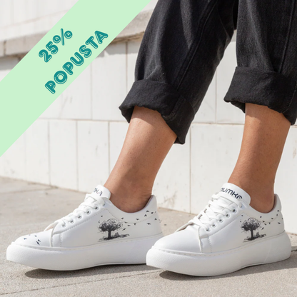 Pejzaž ljubavi - ženske patike sa platformom (-25%)