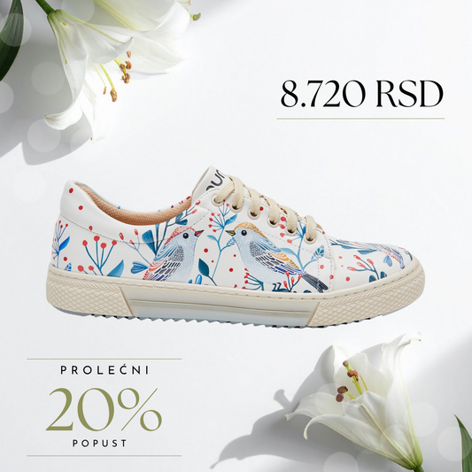 Plave ptice - ženske patike (-20%)