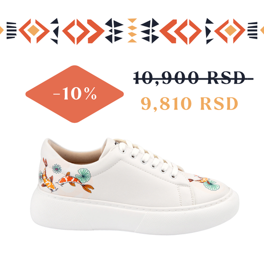 Koi ribe - ženske patike sa platformom (-10%)