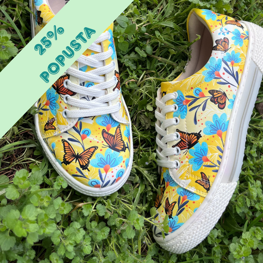 Cvetovi u žutom - ženske patike (-25%)