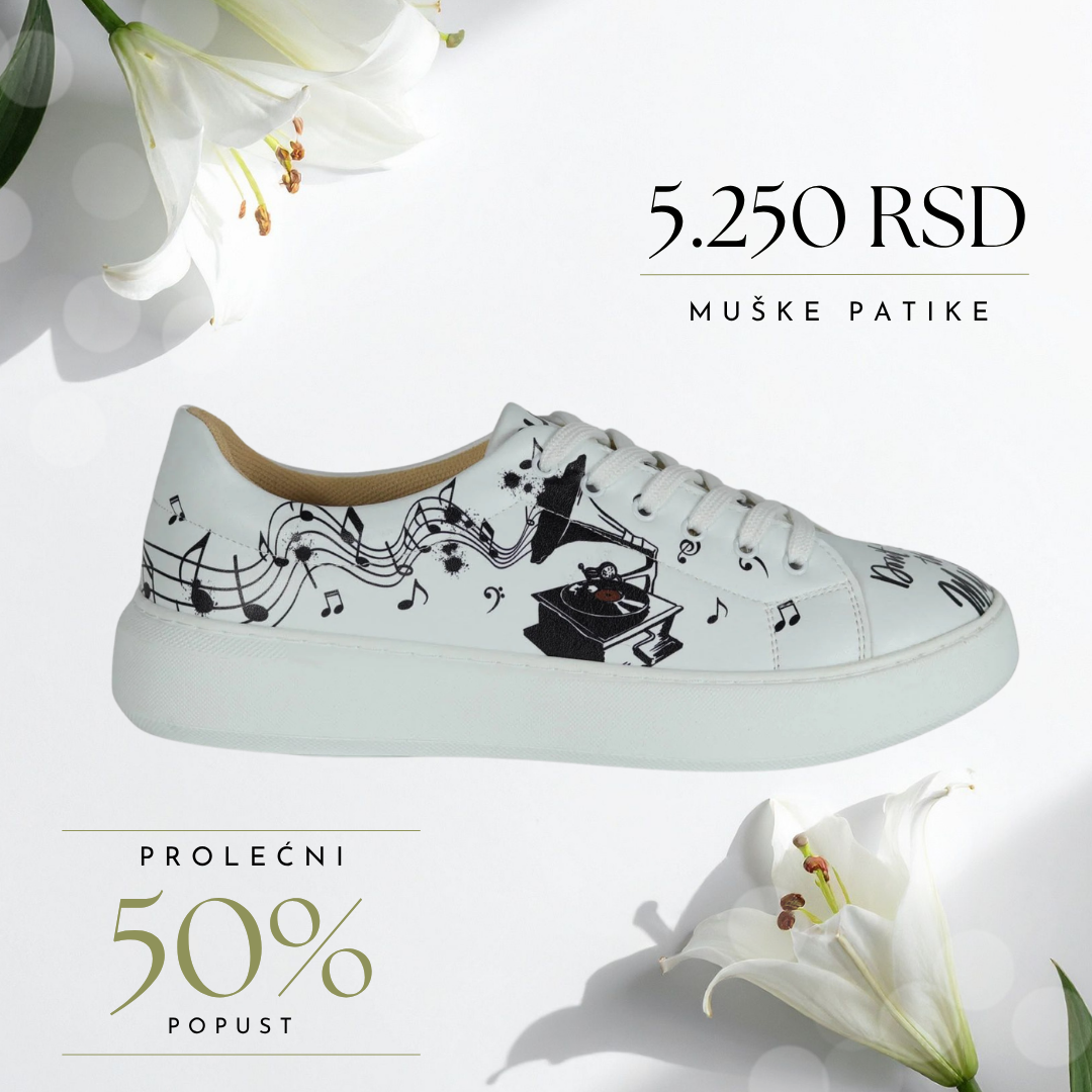 Muzika - muške patike (-50%)