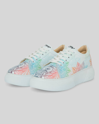 mumka-Calzado-mujer-Zapatillas Elefantes Mandalas