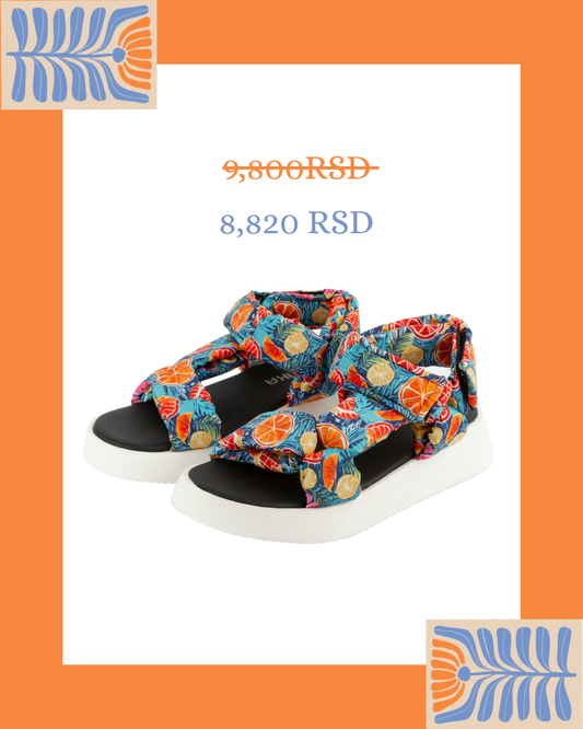 Letnje voće - ženske sandale (-10%)