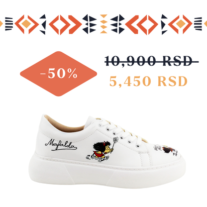 Mafalda i igra - ženske patike sa platformom (-50%)