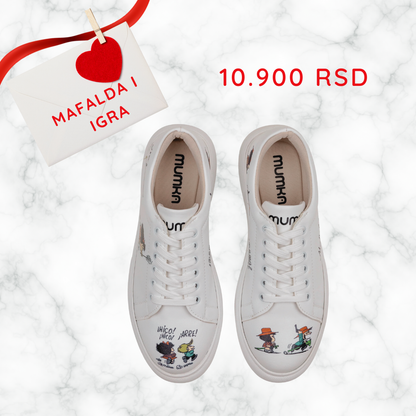 Mafalda i igra - ženske patike sa platformom