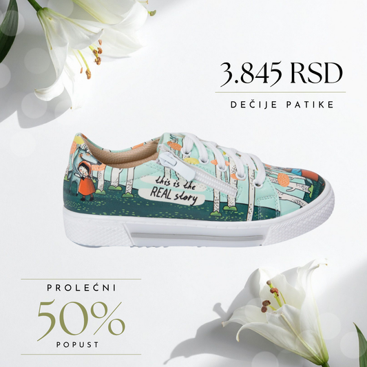 Crvenkapa - dečije patike (-50%)