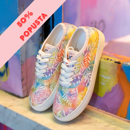 Tie Dye 80s - platnene ženske patike (-50%)