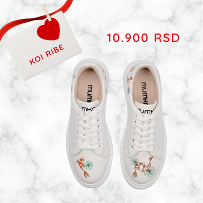 Koi ribe - ženske patike sa platformom