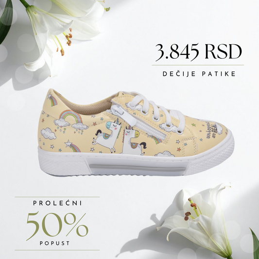 Jednorozi postoje - dečije patike (-50%)