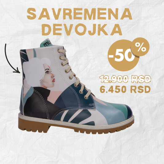 Savremena devojka - ženske čizme  (-50%)