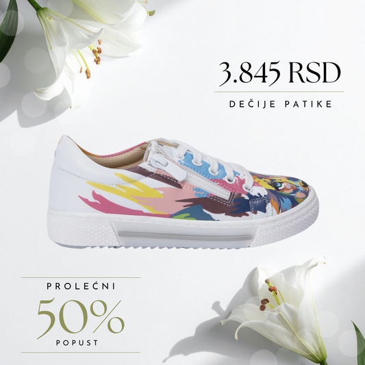 Šareni kralj lavova - dečije patike (-50%)