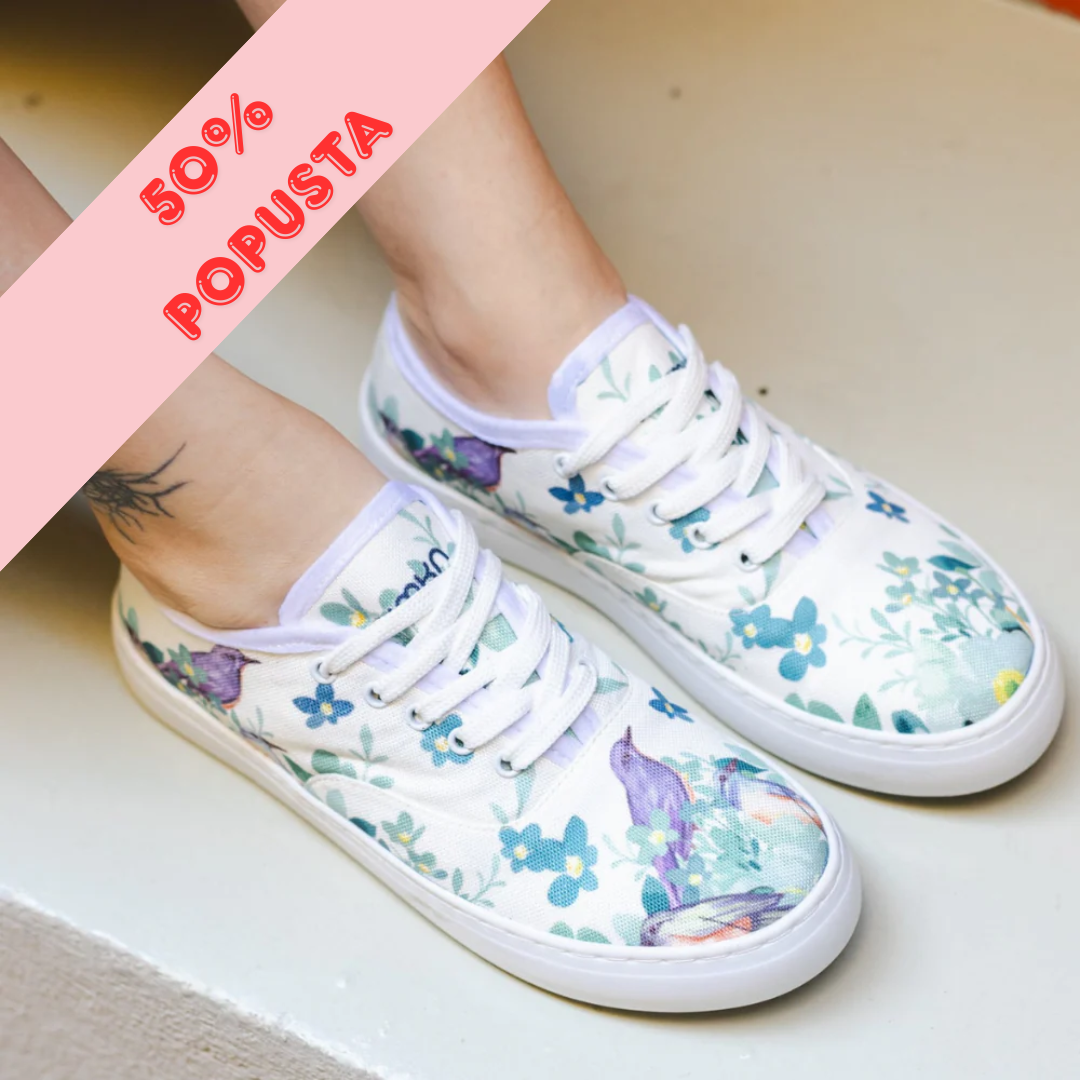 Ptice - platnene ženske patike (-50%)