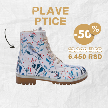 Plave ptice - ženske  čizme  (-50%)