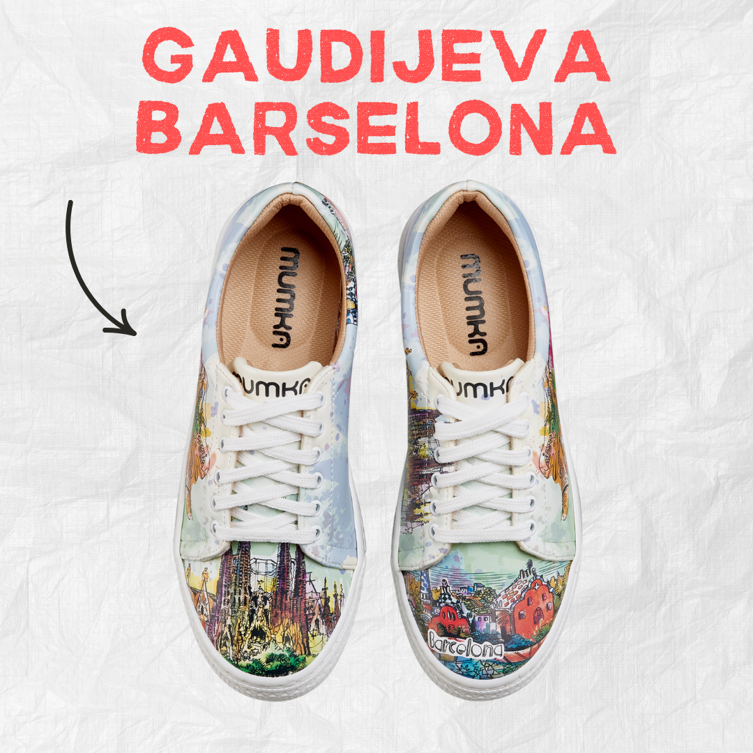 Gaudijeva Barselona - ženske patike (-20%)