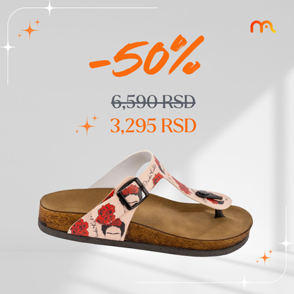 Frida Kalo - Ženske japanke (-50%)