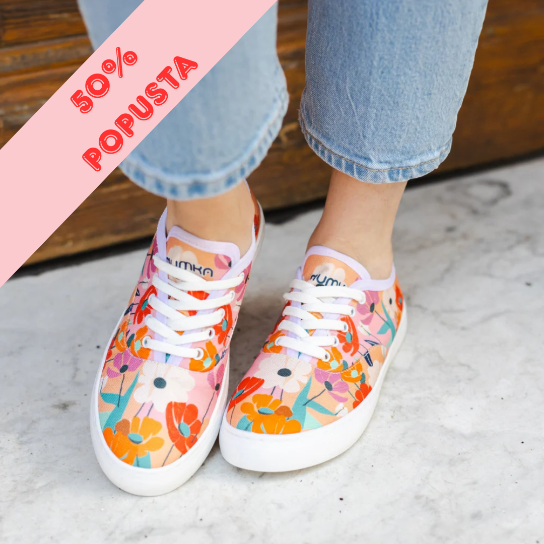 Cvetna Akva - platnene ženske patike (-50%)