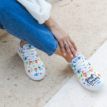 Girl Power - platnene ženske patike (-50%)