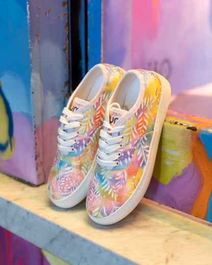 Tie Dye 80s - platnene ženske patike (-25%)