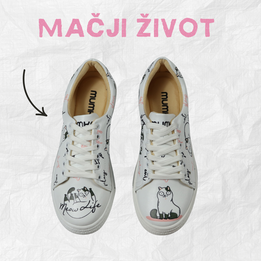 Mačji život - ženske patike (-20%)